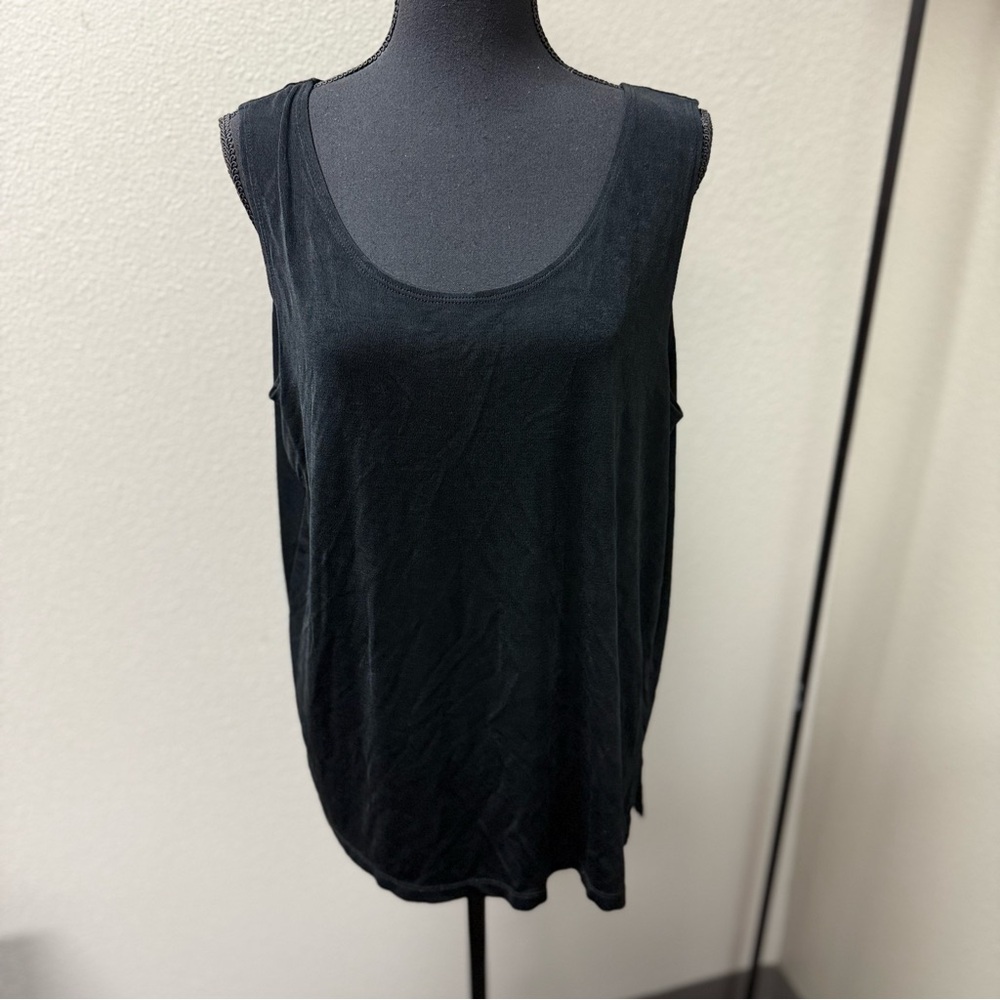 Draper's & Damon's Black XL Tank Top | Classic Sleeveless Basic